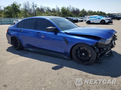 Czwarte zdjęcie samochodu z boku: 2022 BMW M3 COMPETITION VIN:WBS43AY09NFL94341 - miniatura