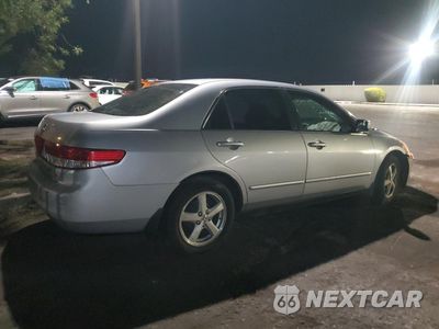 Trzecie zdjęcie samochodu z tyłu: 2003 HONDA ACCORD LX VIN:1HGCM553X3A105128 - miniatura
