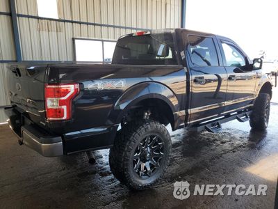 Trzecie zdjęcie samochodu z tyłu: 2019 FORD F150 SUPERCREW VIN:1FTEW1E42KFC79926 - miniatura