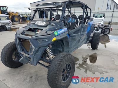 Drugie zdjęcie samochodu z przodu: 2021 POLARIS RZR XP 4 TURBO S VELOCITY VIN:3NSP4E924MG609421 - miniatura