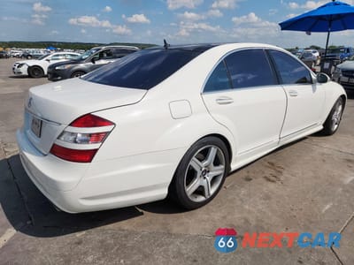 Trzecie zdjęcie samochodu z tyłu: 2007 MERCEDES-BENZ S 550 VIN:WDDNG71X17A062054 - miniatura