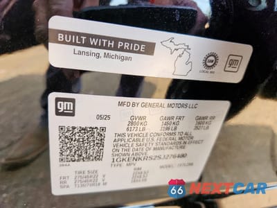 Zdjęcie 13 z 16 samochodu: 2025 GMC ACADIA ELEVATION VIN:1GKENKRS2SJ276480 - miniatura