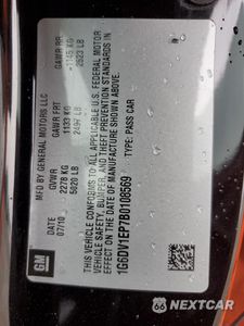 Zdjęcie 12 z 12 samochodu: 2011 CADILLAC CTS-V VIN:1G6DV1EP7B0108569 - miniatura