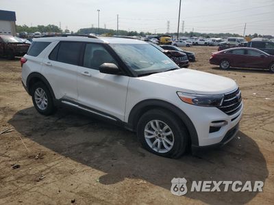 Czwarte zdjęcie samochodu z boku: 2020 FORD EXPLORER XLT VIN:1FMSK8DH2LGA26284 - miniatura