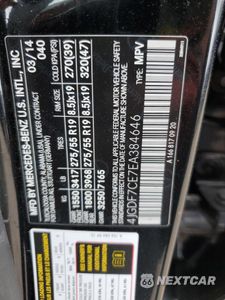 Zdjęcie 12 z 14 samochodu: 2014 MERCEDES-BENZ GL 450 4MATIC VIN:4JGDF7CE7EA384646 - miniatura