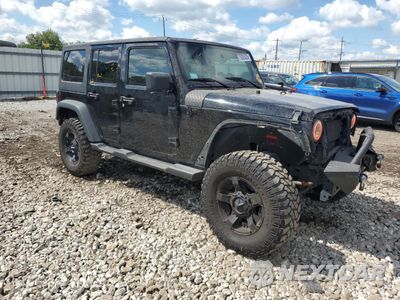 Czwarte zdjęcie samochodu z boku: 2015 JEEP WRANGLER UNLIMITED SPORT VIN:1C4BJWDG1FL721726 - miniatura