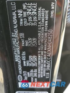 Zdjęcie 13 z 13 samochodu: 2022 HYUNDAI TUCSON SEL VIN:5NMJCCAEXNH048250 - miniatura