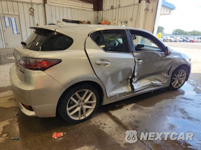 Trzecie zdjęcie samochodu z tyłu: 2014 LEXUS CT 200 VIN:JTHKD5BH7E2203779 - miniatura