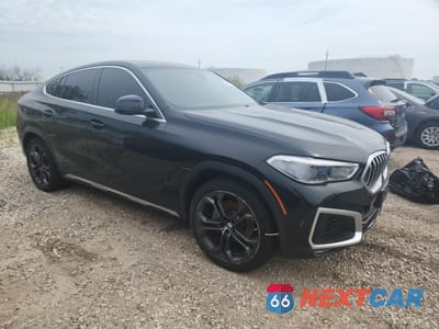 Czwarte zdjęcie samochodu z boku: 2020 BMW X6 XDRIVE40I VIN:5UXCY6C05L9D52478 - miniatura