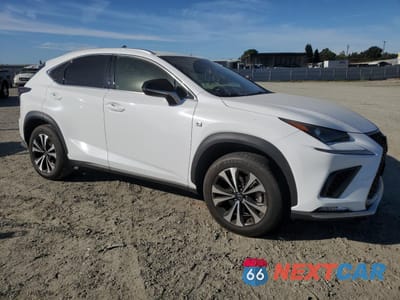 Czwarte zdjęcie samochodu z boku: 2019 LEXUS NX 300 BASE VIN:JTJBARBZ6K2180398 - miniatura