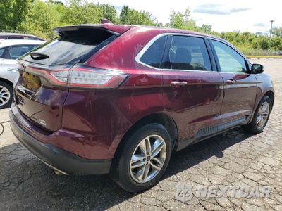 Trzecie zdjęcie samochodu z tyłu: 2017 FORD EDGE SEL VIN:2FMPK4J98HBB26335 - miniatura