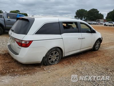 Trzecie zdjęcie samochodu z tyłu: 2011 HONDA ODYSSEY EXL VIN:5FNRL5H60BB066217 - miniatura