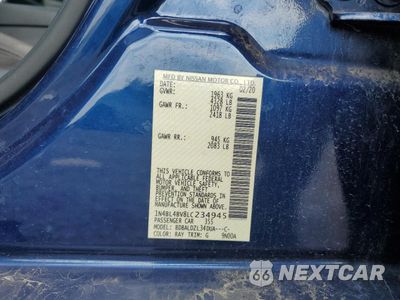 Zdjęcie 12 z 13 samochodu: 2020 NISSAN ALTIMA S VIN:1N4BL4BV8LC234945 - miniatura