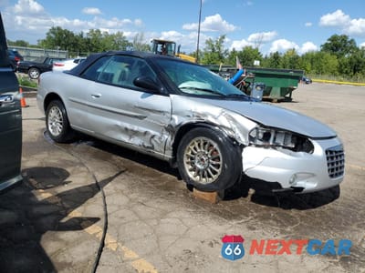 Czwarte zdjęcie samochodu z boku: 2005 CHRYSLER SEBRING TOURING VIN:1C3EL55R85N552751 - miniatura