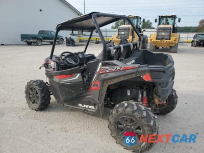 Trzecie zdjęcie samochodu z tyłu: 2015 POLARIS RZR S 900 EPS VIN:3NSVBE879FF382195 - miniatura