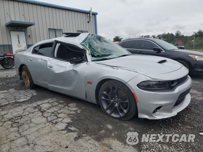 Czwarte zdjęcie samochodu z boku: 2023 DODGE CHARGER SCAT PACK VIN:2C3CDXGJ6PH683289 - miniatura