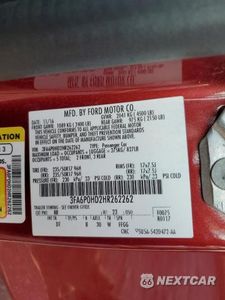 Zdjęcie 12 z 12 samochodu: 2017 FORD FUSION SE VIN:3FA6P0HD2HR262262 - miniatura
