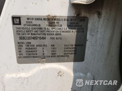 Zdjęcie 12 z 12 samochodu: 2008 SATURN VUE XR VIN:3GSCL53748S715494 - miniatura