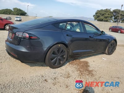 Trzecie zdjęcie samochodu z tyłu: 2023 TESLA MODEL S VIN:5YJSA1E51PF529257 - miniatura
