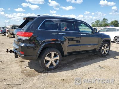 Trzecie zdjęcie samochodu z tyłu: 2014 JEEP GRAND CHEROKEE OVERLAND VIN:1C4RJFCT7EC432149 - miniatura