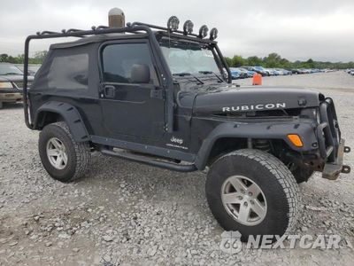 Czwarte zdjęcie samochodu z boku: 2006 JEEP WRANGLER / TJ UNLIMITED RUBICON VIN:1J4FA64S66P778948 - miniatura