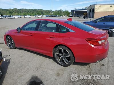 Drugie zdjęcie samochodu z przodu: 2019 HONDA ACCORD SPORT VIN:1HGCV1F36KA131387 - miniatura