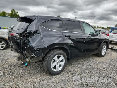 Trzecie zdjęcie samochodu z tyłu: 2023 TOYOTA HIGHLANDER L VIN:5TDKDRAH1PS510936 - miniatura