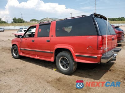 Drugie zdjęcie samochodu z przodu: 1995 CHEVROLET SUBURBAN K1500 VIN:1GNFK16K0SJ418422 - miniatura