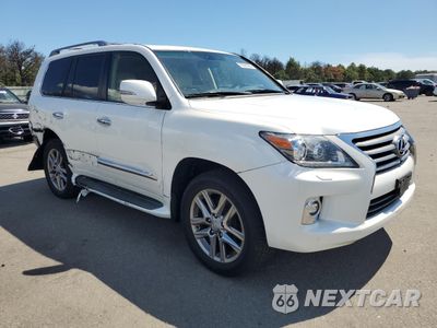 Czwarte zdjęcie samochodu z boku: 2014 LEXUS LX 570 VIN:JTJHY7AX7E4156243 - miniatura