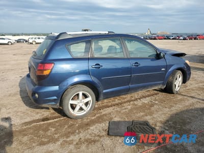 Trzecie zdjęcie samochodu z tyłu: 2004 PONTIAC VIBE VIN:5Y2SL62814Z440395 - miniatura