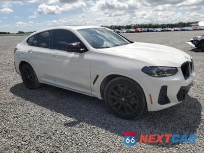 Czwarte zdjęcie samochodu z boku: 2023 BMW X4 M40I VIN:5UX43DT02P9R26030 - miniatura