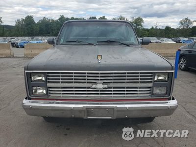 Piąte zdjęcie samochodu w środku: 1986 CHEVROLET C10 VIN:1GCDC14H4GF303062 - miniatura