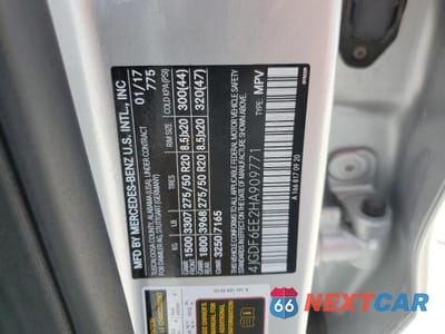 Zdjęcie 14 z 14 samochodu: 2017 MERCEDES-BENZ GLS 450 4MATIC VIN:4JGDF6EE2HA909771 - miniatura