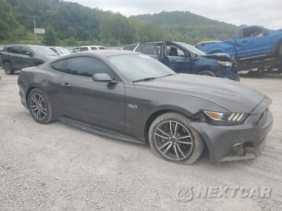Czwarte zdjęcie samochodu z boku: 2016 FORD MUSTANG GT VIN:1FA6P8CF4G5201844 - miniatura
