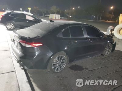 Trzecie zdjęcie samochodu z tyłu: 2020 TOYOTA COROLLA SE VIN:5YFP4RCE9LP053577 - miniatura