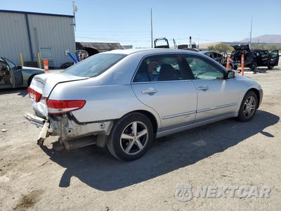 Trzecie zdjęcie samochodu z tyłu: 2003 HONDA ACCORD EX VIN:1HGCM56633A034413 - miniatura