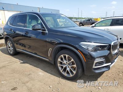 Czwarte zdjęcie samochodu z boku: 2021 BMW X5 XDRIVE40I VIN:5UXCR6C06M9F50856 - miniatura
