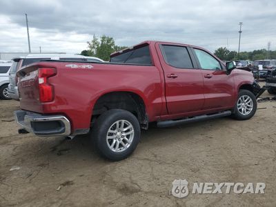 Trzecie zdjęcie samochodu z tyłu: 2019 CHEVROLET SILVERADO K1500 LT VIN:1GCUYDED5KZ113941 - miniatura