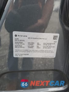 Zdjęcie 12 z 12 samochodu: 2023 RIVIAN R1T ADVENTURE VIN:7FCTGAAA7PN023885 - miniatura