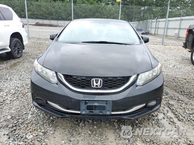 Piąte zdjęcie samochodu w środku: 2013 HONDA CIVIC EXL VIN:19XFB2F92DE282502 - miniatura