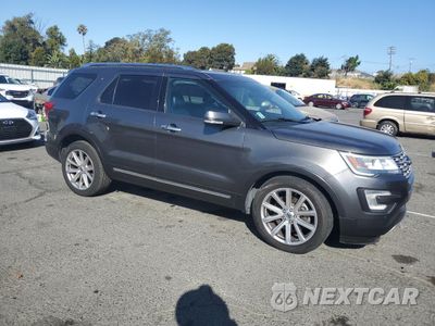 Czwarte zdjęcie samochodu z boku: 2017 FORD EXPLORER LIMITED VIN:1FM5K7F84HGC27244 - miniatura