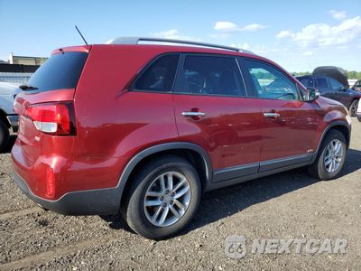 Trzecie zdjęcie samochodu z tyłu: 2014 KIA SORENTO LX VIN:5XYKTCA63EG539153 - miniatura