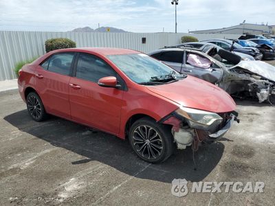 Czwarte zdjęcie samochodu z boku: 2014 TOYOTA COROLLA L VIN:5YFBURHE4EP114632 - miniatura