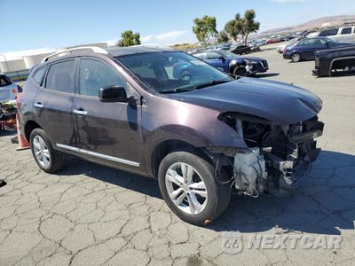 Czwarte zdjęcie samochodu z boku: 2015 NISSAN ROGUE SELECT S VIN:JN8AS5MT5FW659587 - miniatura