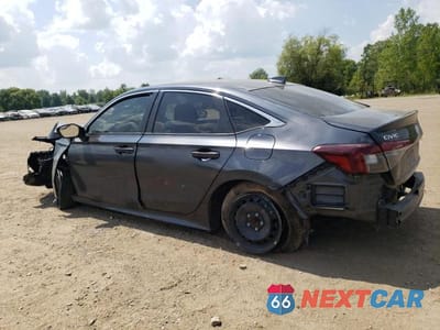 Drugie zdjęcie samochodu z przodu: 2025 HONDA CIVIC LX VIN:2HGFE2F23SH543262 - miniatura