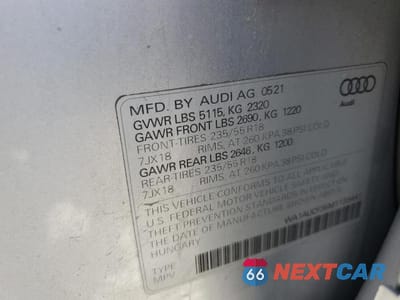 Zdjęcie 14 z 14 samochodu: 2021 AUDI Q3 PREMIUM 40 VIN:WA1AUCF35M1133441 - miniatura