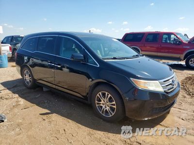 Czwarte zdjęcie samochodu z boku: 2011 HONDA ODYSSEY EXL VIN:5FNRL5H61BB077033 - miniatura