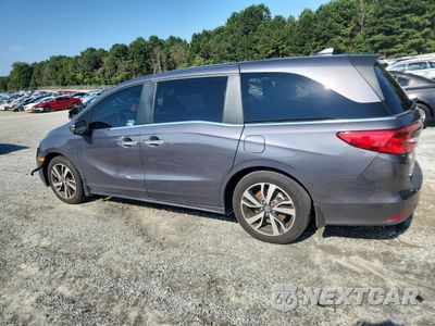 Drugie zdjęcie samochodu z przodu: 2024 HONDA ODYSSEY TOURING VIN:5FNRL6H89RB046002 - miniatura