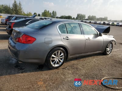 Trzecie zdjęcie samochodu z tyłu: 2011 INFINITI G25 BASE VIN:JN1DV6AP6BM603213 - miniatura