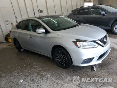 Czwarte zdjęcie samochodu z boku: 2019 NISSAN SENTRA S VIN:3N1AB7AP5KY236660 - miniatura